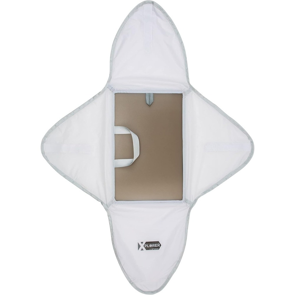 Xplorer By G Force  3 Piece White Packing Set garment folder & packing cubes - Picture 5 of 8